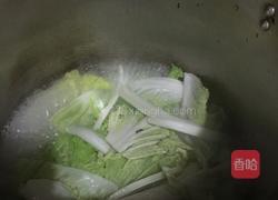 干瑶柱虾米白菜汤的做法图解5