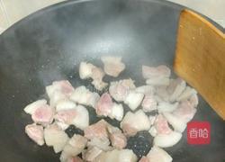 手撕包菜炒肉片的做法图解2