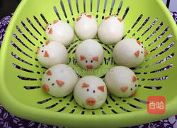 萌猪奶黄包的做法图解10