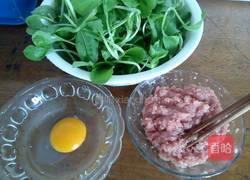 青菜肉圆汤的做法图解1