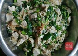 蒜苗炒豆腐的做法图解6
