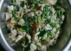 蒜苗炒豆腐