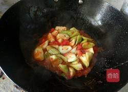 番茄烩丝瓜的做法图解6
