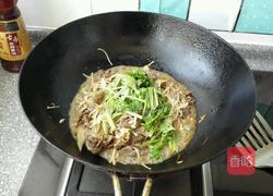 羊肉片炒金针菇的做法图解8