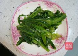 清炒油麦菜的做法图解4