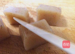 香辣魔芋煎的做法图解3