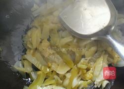 猪心炒咸菜的做法图解5