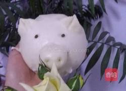 可爱的小猪的做法图解4