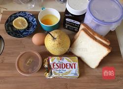 吐司鸭梨派的做法图解1