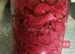 糖渍桃花的做法图解3