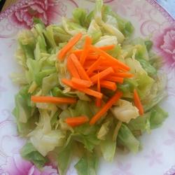 凉拌圆白菜的做法[图]