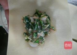 荠菜虾肉大馄饨的做法图解4