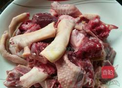 南瓜焖鸭的做法图解1