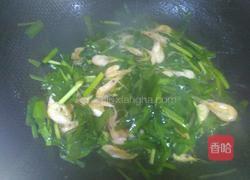 韭菜炒小米虾的做法图解5