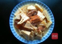 毛笋炖腌肉的做法图解6