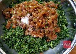 茼蒿鲜虾水饺的做法图解7