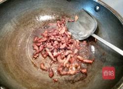 腌菜花炒肉的做法图解6