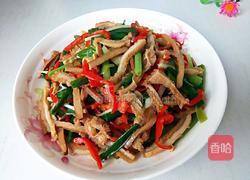 大蒜炒牛肚的做法图解8