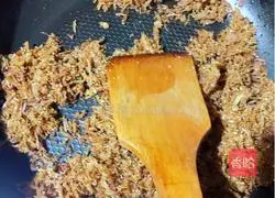 Illustration of how to make pork floss 5