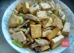 蘑菇炒豆腐的做法图解11