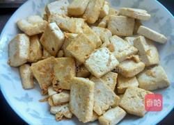 蘑菇炒豆腐的做法图解5