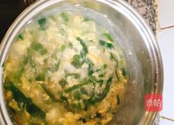 小白菜鸡蛋疙瘩汤的做法图解7