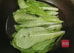 煎豆腐小白菜的做法图解3