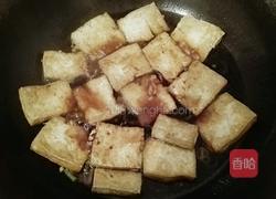 煎豆腐小白菜的做法图解8
