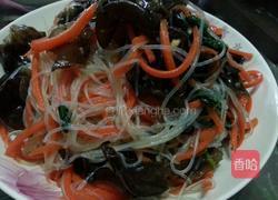 凉拌木耳粉丝胡萝卜的做法图解5