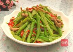 四季豆炒肉的做法图解10