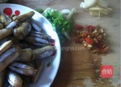 青炒海蛏子的做法图解1
