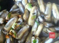 青炒海蛏子的做法图解3