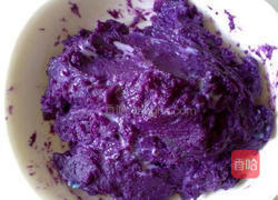 紫薯香蕉吐司卷的做法图解2