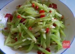 凉拌莴笋的做法图解7