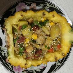 菠萝炒饭的做法[图]