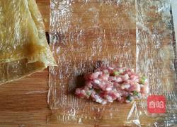 豆腐衣包肉的做法图解5