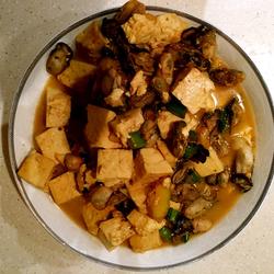 牡蛎炖豆腐的做法[图]