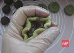 抹茶豆沙酥的做法图解17