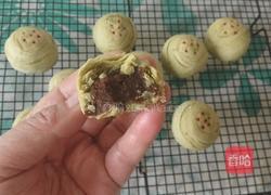 抹茶豆沙酥的做法图解21