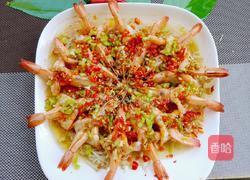 金针菇蒜蓉开背虾的做法图解15