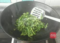 蒜香炒茼蒿的做法图解4