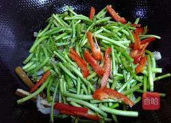 芦蒿香干炒咸肉丝的做法图解4