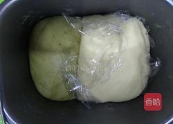 抹茶双色土司的做法图解1
