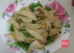 杏鲍菇炒尖椒的做法图解4