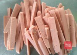 火腿卷馒头的做法图解4