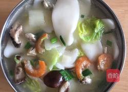 炒海鲜年糕的做法图解3