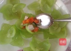 翡翠菜心的做法图解10