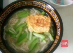 丝瓜鸡蛋面的做法图解8