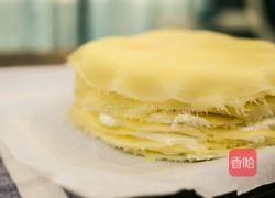 黄金榴莲千层蛋糕的做法图解8