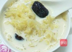 花胶雪耳炖奶的做法图解8